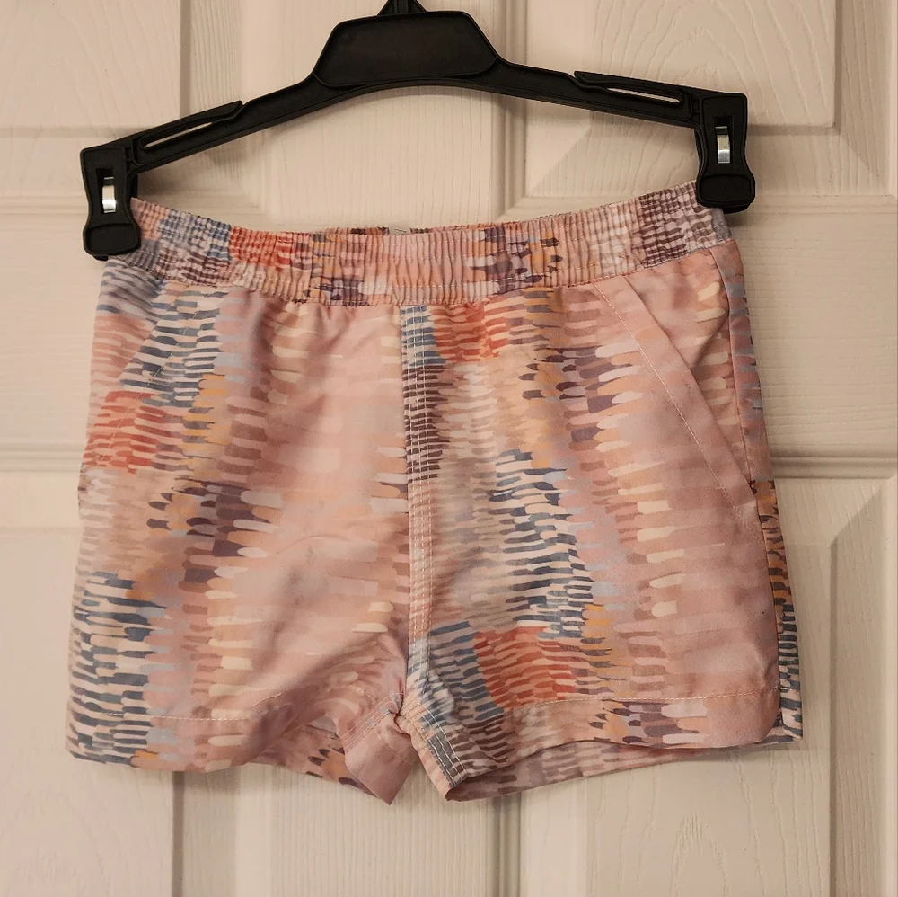WET Minny Boy's Carson Shirt/Short Swim Set In Reflection Size 5Y-6Y